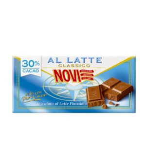 NOVI LATTE BARRA 30% CACAO -24X100GRMS